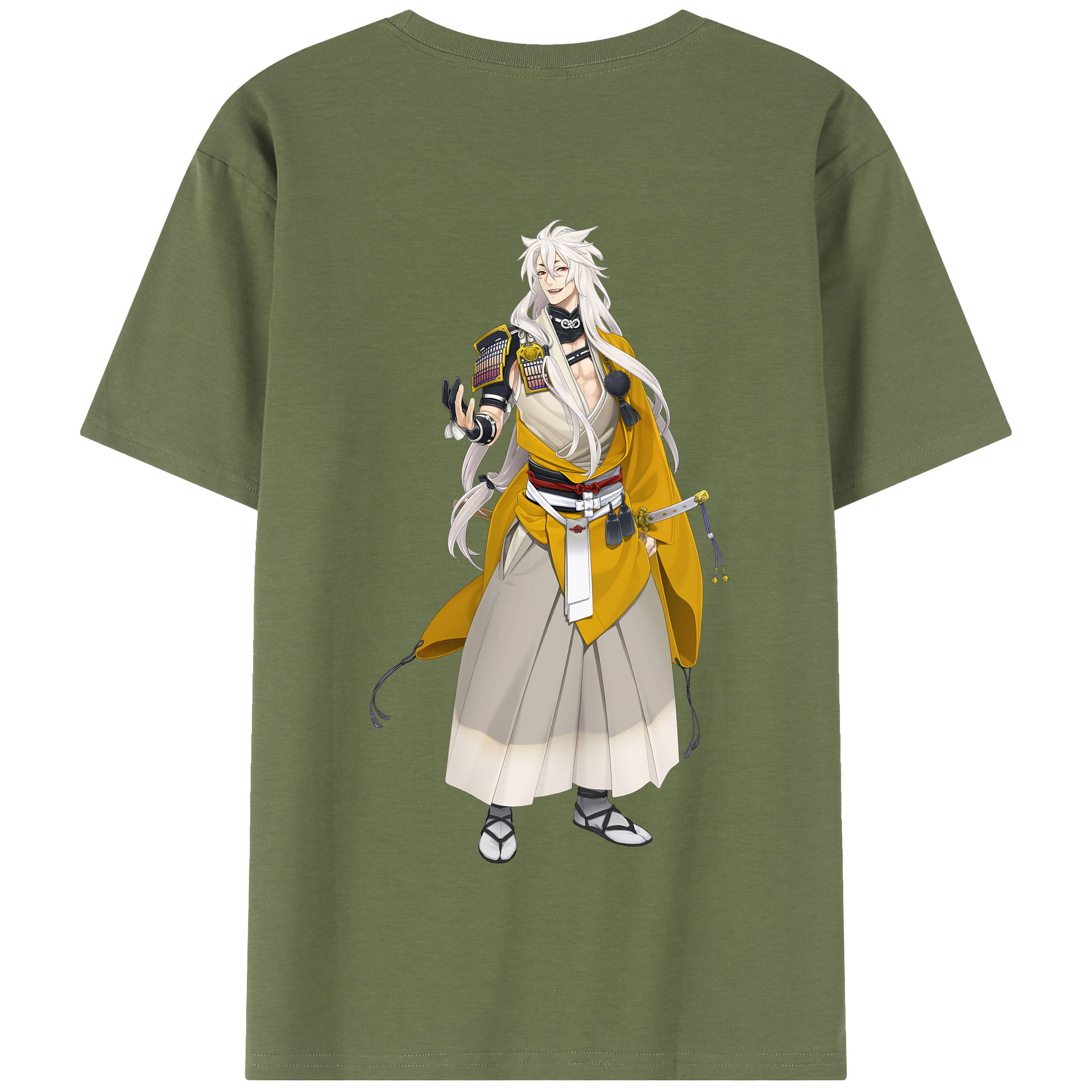 （画像用） 刀剣乱舞 Touken Ranbu 綿100％半袖Tシャツ（背面プリント）